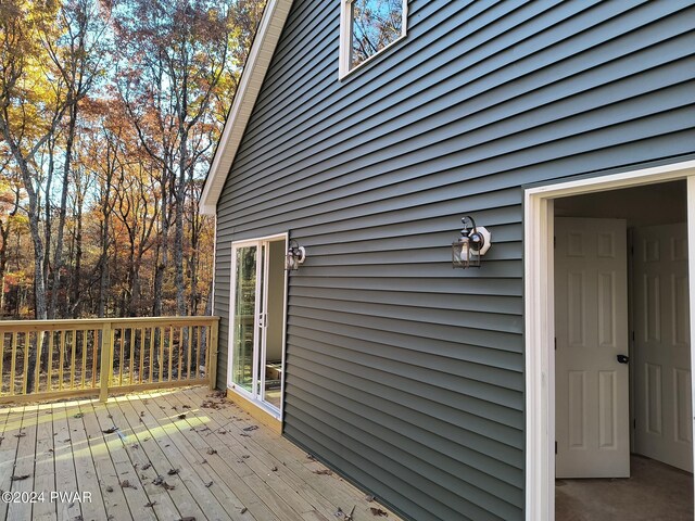 4409 Middleton Dr, Milford, PA 18337 - additional living space featuring lofted ceiling, wood finished floors, and baseboards