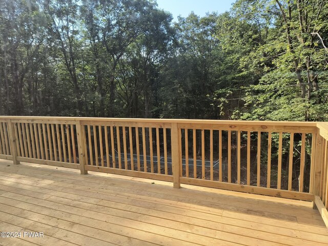 4409 Middleton Dr, Milford, PA 18337 - view of wooden terrace