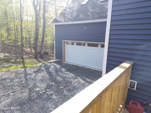 4409 Middleton Dr, Milford, PA 18337 - garage featuring driveway