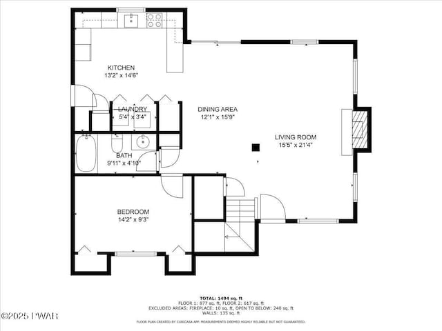 102 Keystone Ct, Dingmans Ferry, PA 18328 - view of home floor plan