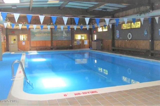 view of indoor community pool
