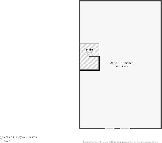 1237 S Main St, Old Forge, PA 18518 - plan