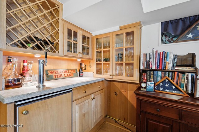 bar with a bar