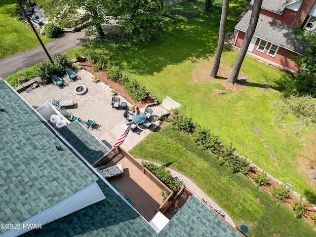 drone / aerial view