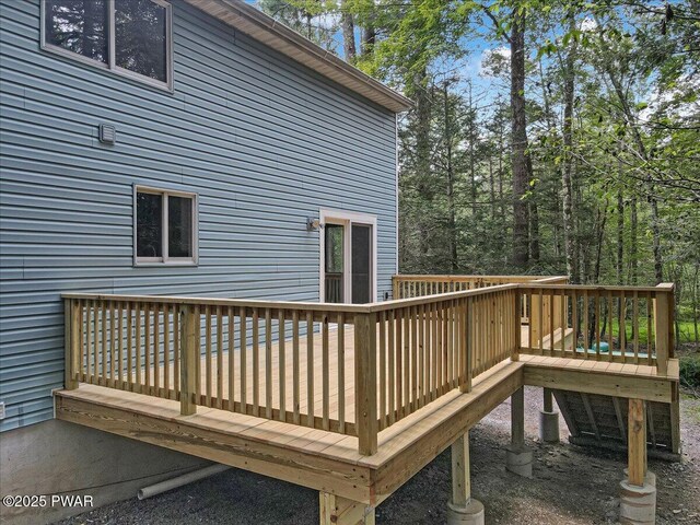 1180 Wallenpaupack Dr, Lake Ariel, PA 18436 - view of deck