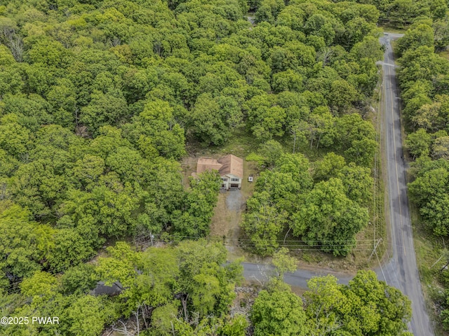 2106 Blueberry Ct, Bushkill, PA 18324 - drone / aerial view of a forest