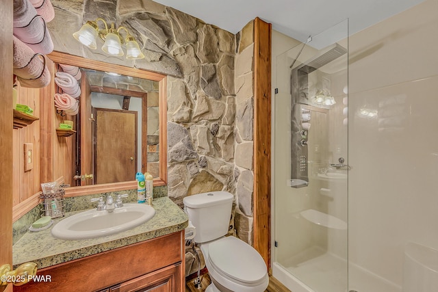 2106 Blueberry Ct, Bushkill, PA 18324 - full bath featuring a shower stall and vanity