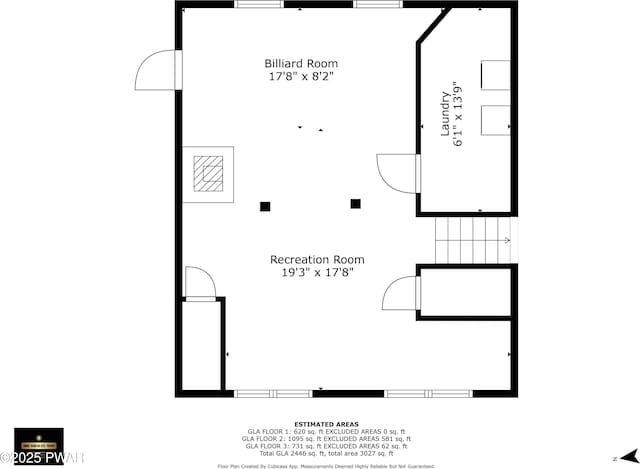 2106 Blueberry Ct, Bushkill, PA 18324 - view of property floor plan