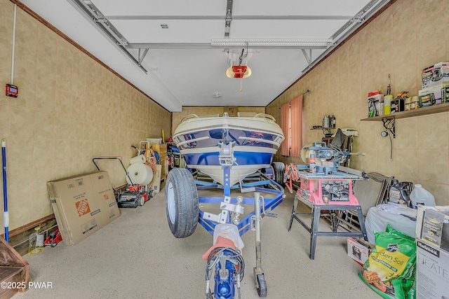 2106 Blueberry Ct, Bushkill, PA 18324 - garage with a garage door opener