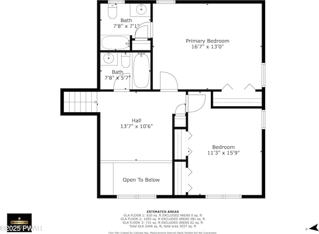 2106 Blueberry Ct, Bushkill, PA 18324 - view of floor plan / room layout