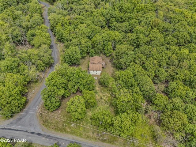 2106 Blueberry Ct, Bushkill, PA 18324 - drone / aerial view of a forest