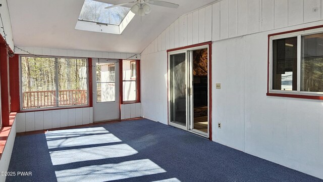 view of snow covered deck