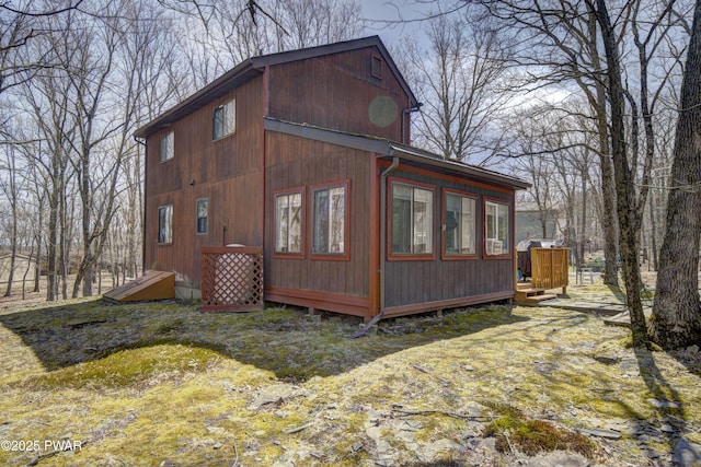 view of side of home