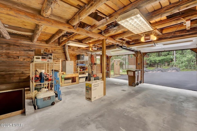 210 Fawn Lake Dr, Hawley, PA 18428 - garage with a garage door opener
