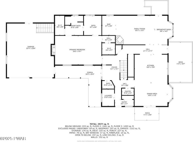 210 Fawn Lake Dr, Hawley, PA 18428 - view of home floor plan