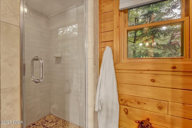 210 Fawn Lake Dr, Hawley, PA 18428 - full bath featuring a shower stall