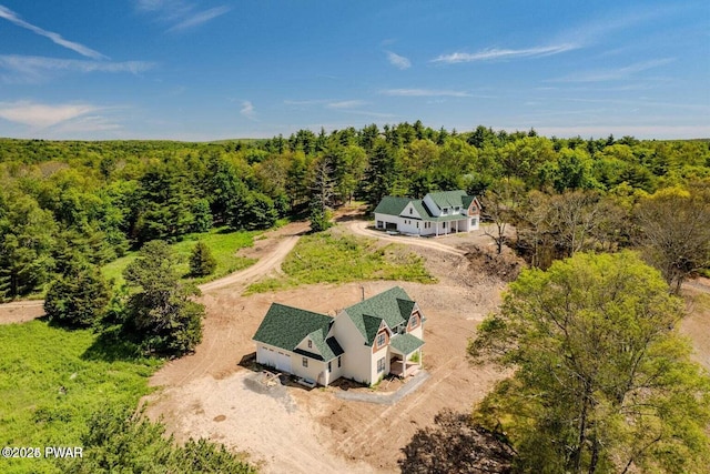 8 Matthews Dr, Milford, PA 18337 - view of subject property featuring a heavily wooded area