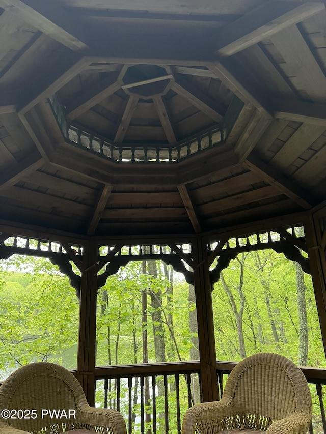 259 Florence Trl, Hawley, PA 18428 - exterior space with a gazebo