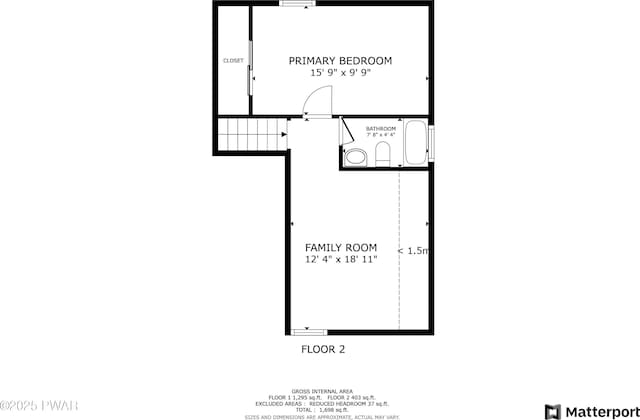 213 Powderhorn Dr, Lackawaxen, PA 18435 - floor plan / room layout