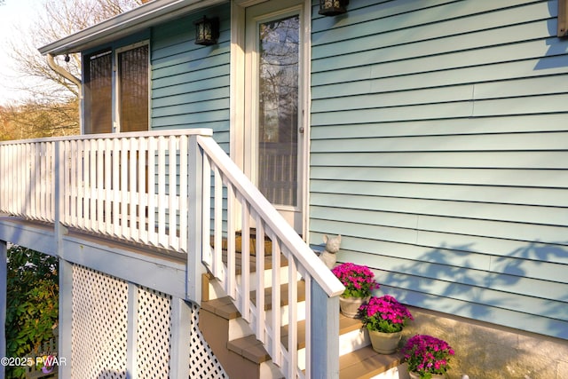 108 Juniper St, Dingmans Ferry, PA 18328 - view of wooden deck
