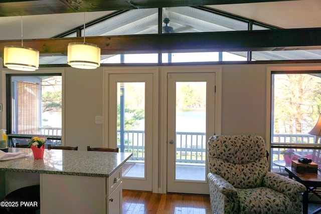 108 Juniper St, Dingmans Ferry, PA 18328 - doorway featuring plenty of natural light and light wood finished floors