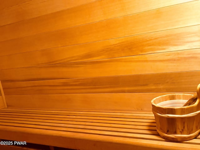 129 Skyview Rd, Dingmans Ferry, PA 18328 - sauna with wood walls