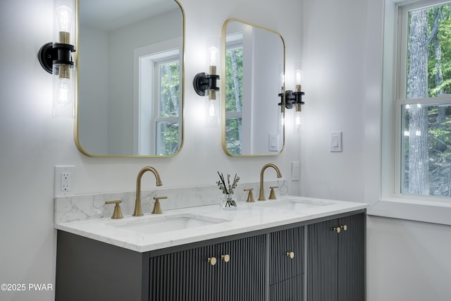 131 Song Mountain Dr, Tafton, PA 18464 - full bath featuring double vanity