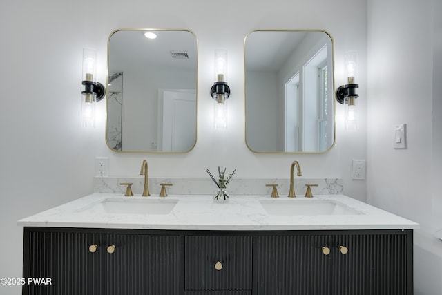 131 Song Mountain Dr, Tafton, PA 18464 - bathroom with double vanity