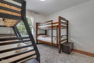 3043 Hemlock Rd, Stroudsburg, PA 18360 - bedroom featuring baseboards