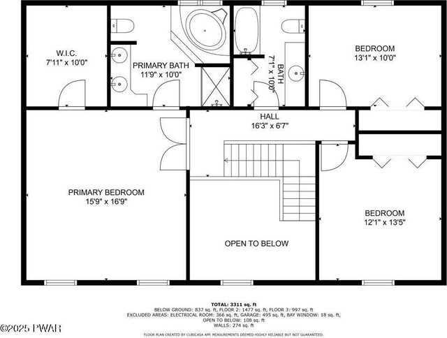 3043 Hemlock Rd, Stroudsburg, PA 18360 - home floor plan