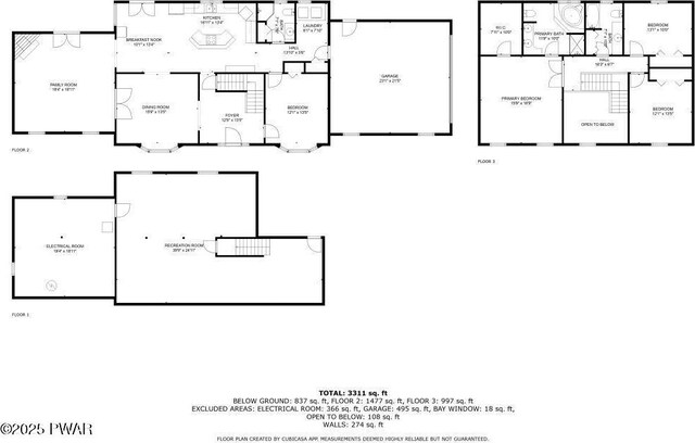 3043 Hemlock Rd, Stroudsburg, PA 18360 - property floor plan