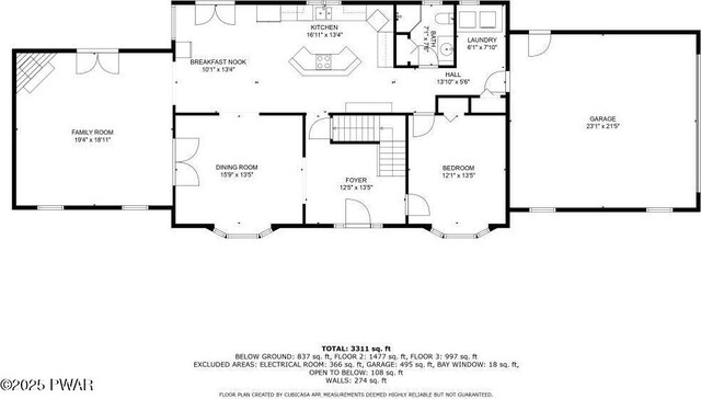 3043 Hemlock Rd, Stroudsburg, PA 18360 - room layout
