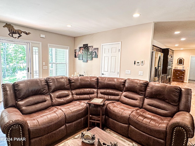 view of living room