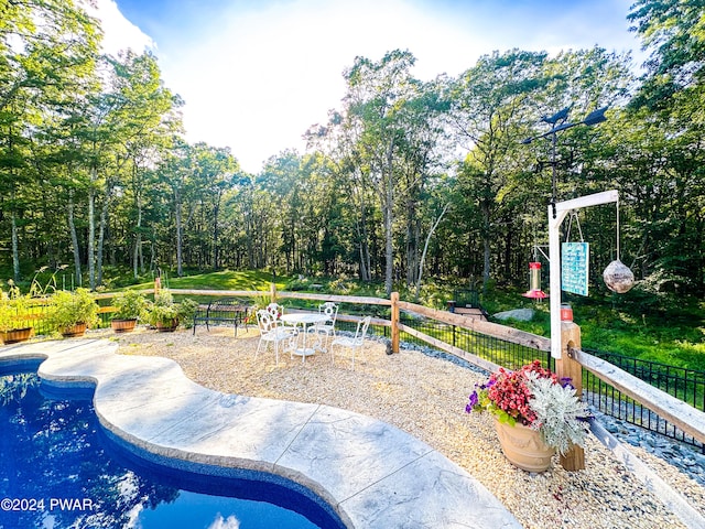 view of swimming pool