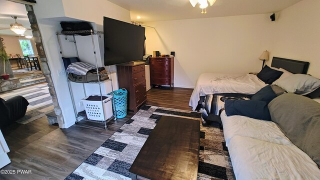 177 Crane Rd, Lakeville, PA 18438 - bedroom featuring dark wood-style flooring