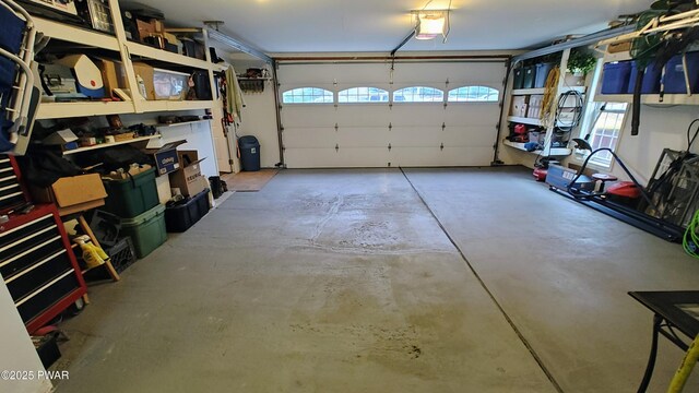 177 Crane Rd, Lakeville, PA 18438 - garage featuring a garage door opener