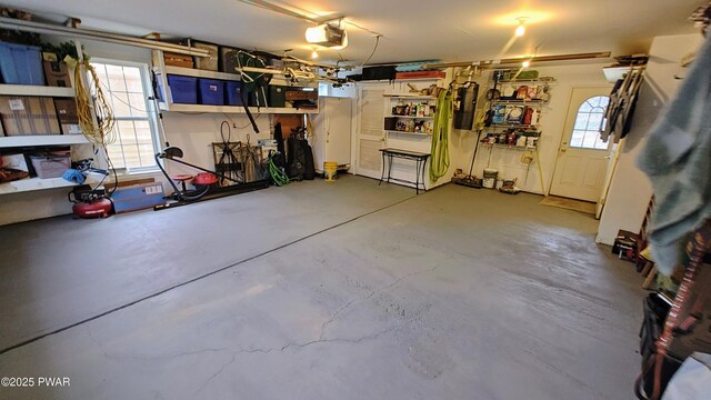 177 Crane Rd, Lakeville, PA 18438 - garage with a garage door opener