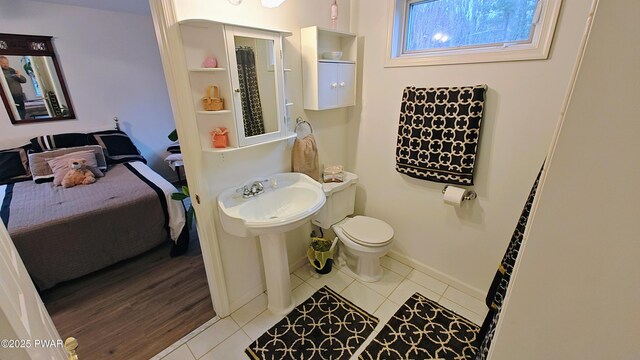 177 Crane Rd, Lakeville, PA 18438 - ensuite bathroom featuring tile patterned floors