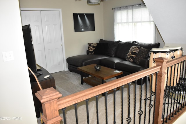 219 Mountain View Dr, Lords Valley, PA 18428 - view of carpeted living room