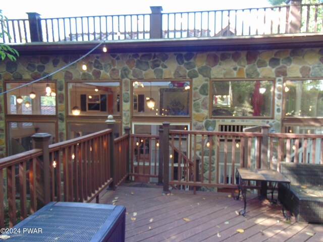 view of deck