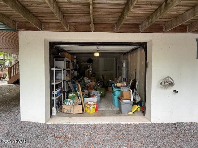 1030 Evergreen Dr, Lake Ariel, PA 18436 - view of garage