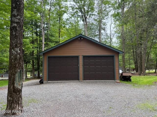 1030 Evergreen Dr, Lake Ariel, PA 18436 - view of detached garage