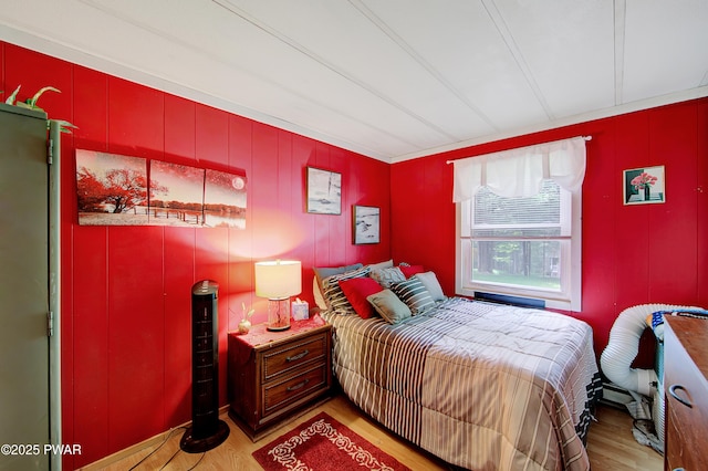 202 Fox Rd, Dingmans Ferry, PA 18328 - bedroom featuring light wood-type flooring