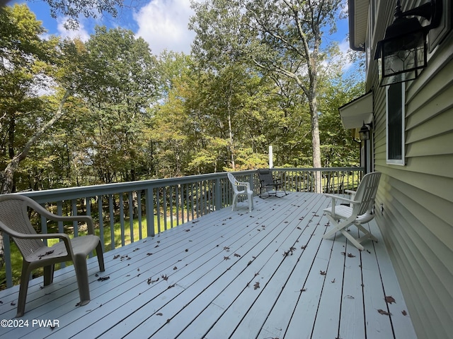 view of deck