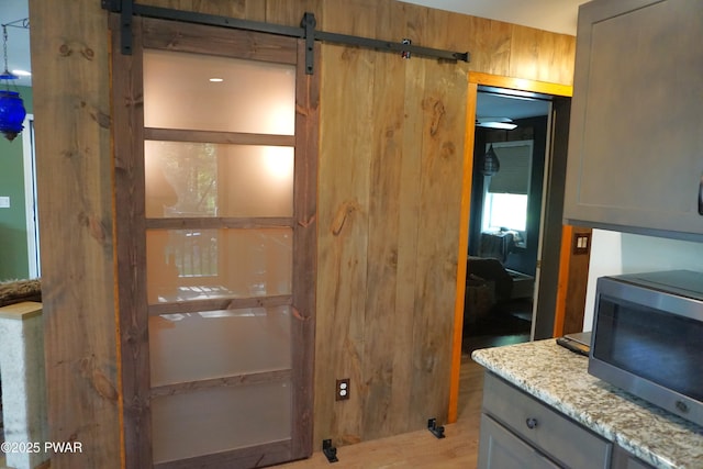 132 N Lake Shore Dr, Dingmans Ferry, PA 18328 - bathroom featuring wood finished floors