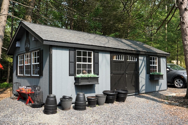 132 N Lake Shore Dr, Dingmans Ferry, PA 18328 - view of outdoor structure