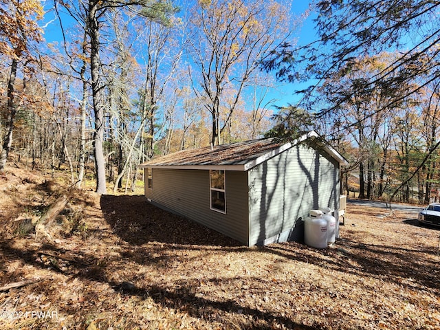 view of home's exterior