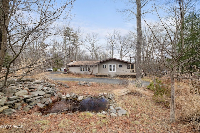 view of back of house