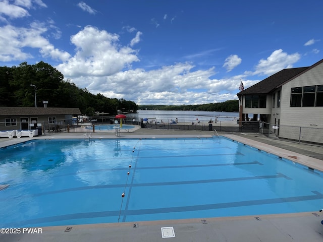 22 Thornwood Ter, Lake Ariel, PA 18436 - community pool featuring a patio