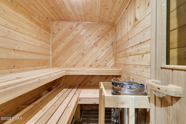 view of sauna / steam room